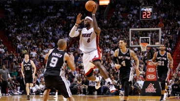 San Antonio Spurs a dat cu Miami Heat de pamant in meciul trei