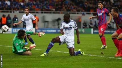 Steaua pierde cu Chelsea pe bulevardul Georgievski