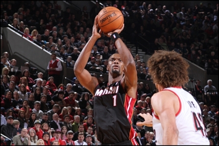 Bosh aduce victoria lui Miami Heat in Portland cu o aruncare in ultima secunda