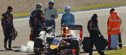 Red Bull a tras din nou prematur pe dreapta