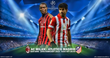 Milan, outsider in duelul cu Atletico Madrid