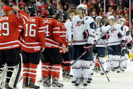 Canada si SUA completeaza tabloul semifinalelor turneului olimpic de hochei