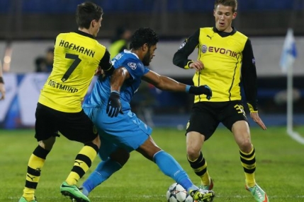 Hulk s-a propus la Borussia Dortmund chiar in timpul meciului cu germanii: Pot sa vin si eu la voi in vara?