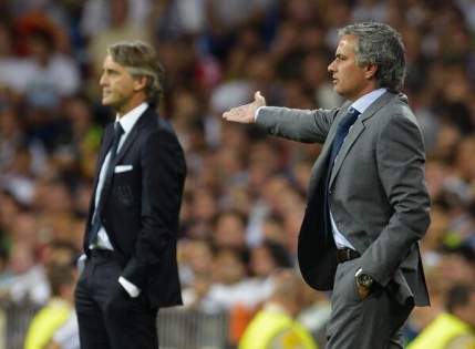 Tensiune la cote inalte intre Mourinho si Mancini