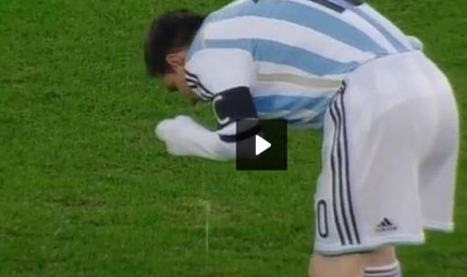 Messi a vomitat pe National Arena (video)