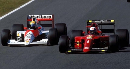 Senna a vrut sa-si incheie cariera la Ferrari
