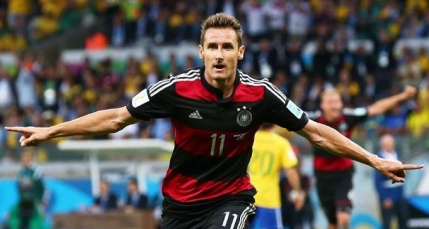 Klose devine cel mai mare golgheter din istoria Cupei Mondiale de fotbal