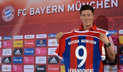 Lewandowski, prezentat la Bayern Munchen