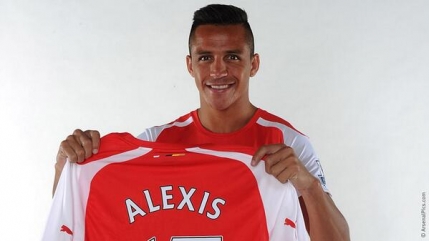 Alexis Sanchez s-a transferat la Arsenal