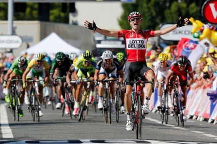 Tony Gallopin castiga etapa a 11-a din Turul Frantei. Nibali ramane in galben