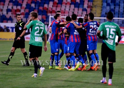 Steaua, victorie spectaculoasa cu CSU Craiova
