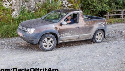 Dacia Pick-up (Papuc), primele fotografii reale