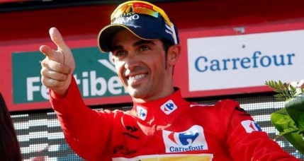 Alberto Contador, campion in Vuelta