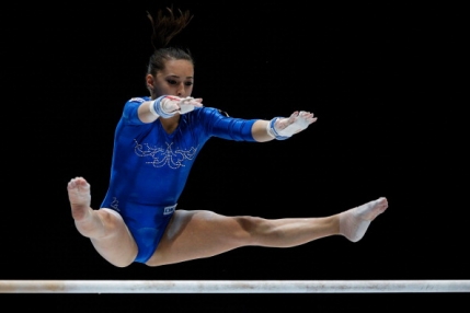 CM de Gimnastica: Larisa Iordache, medalie de argint la individual compus