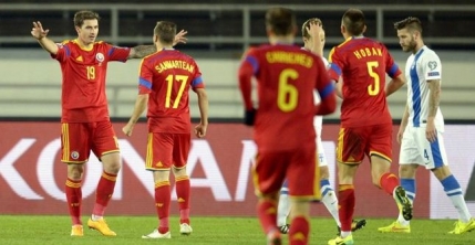 Romania revine in lupta pentru sefia Grupei F, dupa 2-0 in Finlanda