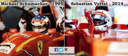 Vettel ii calca pe urme lui Schumacher dupa 19 ani