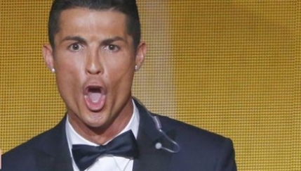 Cristino Ronaldo si urletul sau de bucurie dupa castigarea Balonului de Aur (VIDEO)