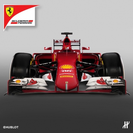 Noul monopost Ferrari a fost lansat. Vettel, rezervat in privinta potentialului acestuia