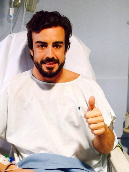 Fernando Alonso nu va iesi din spital pana cand nu va putea duce o viata normala