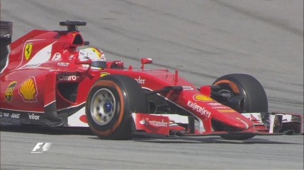 Sebastian Vettel castiga Marele Premiu al Malaysiei la doar a doua cursa pentru Ferrari
