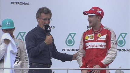 Sebastian Vettel in lacrimi dupa primul succes cu Ferrari. Anunta ca vrea titlul mondial