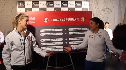 Fed Cup, Canada-Romania 1-1: Alexandra Dulgheru a lasat-o pe Eugenie Bouchard cu mana intinsa