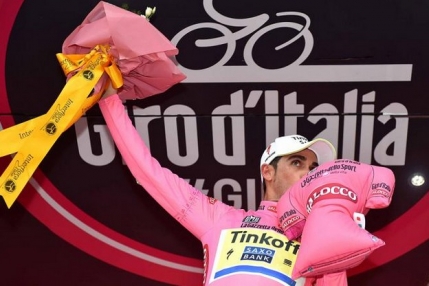 Alberto Contador, noul lider in Turul Italiei. Sergei Tvetcov a fost in evadarea zilei