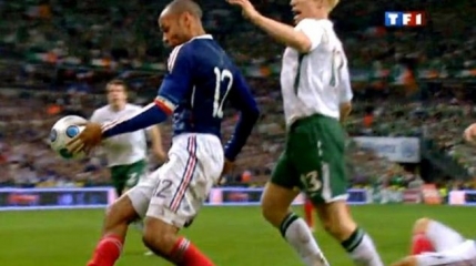 FIFA a platit milioane bune pentru hentul lui Thierry Henry
