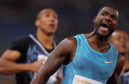 Usain Bolt si-a gasit un adversar de renume la suta de metri
