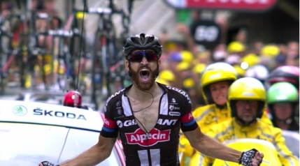 Barbosul Simon Geschke castiga etapa a 17-a din Turul Frantei. Alberto Contador pierde timp dupa o cazatura