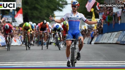 Peter Sagan este noul campion al lumii la ciclism
