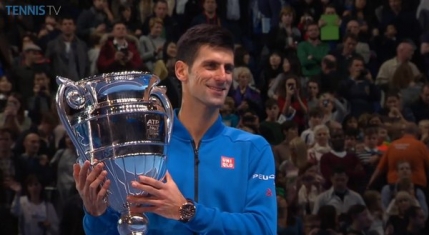 Novak Djokovic, victorie facila in primul meci la Turneul Campionilor