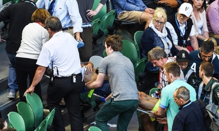 Socrul lui Andy Murray s-a prabusit pe scari la Australian Open. S-a aflat diagnosticul