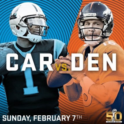 Denver Broncos si Carolina Panthers vor disputa Super Bowl 50