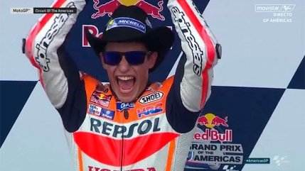 Marquez obtine a patra victorie consecutiva in Marele Premiu al Americilor