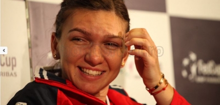 Simona Halep vrea sa rezolve singura meciul de Fed Cup cu Germania. Hohote de ras in echipa Romaniei