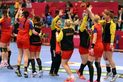 Grupa Romaniei la turneul olimpic de handbal feminin
