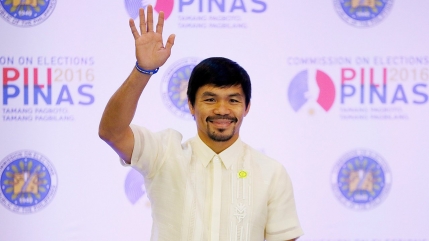 Manny Pacquaio a ajuns senator in Filipine