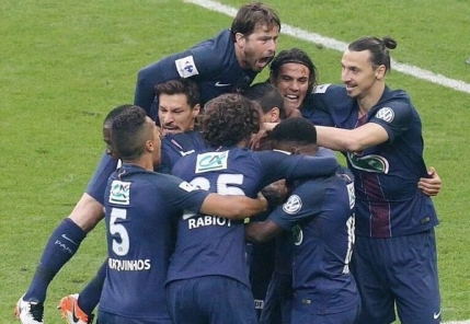 Ibrahimovic inscrie o dubla in finala Cupei Frantei. PSG reuseste tripla