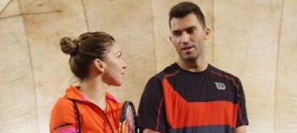 Simona Halep si Horia Tecau, eliminati in primul tur la dublu mixt