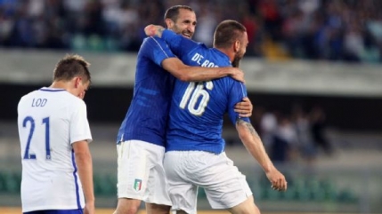 Italia incheie pregatirea pentru EURO cu o victorie