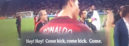 VEZI Momentul care arata ca Ronaldo este un lider adevarat
