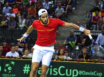 Cupa Davis, Romania-Spania: Marius Copil pierde in decisiv contra lui Feliciano Lopez