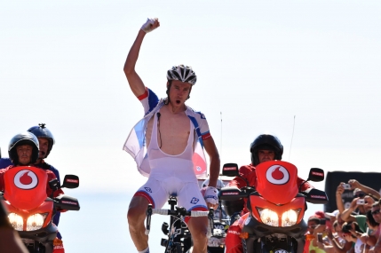 Alexander Geniez castiga prima etapa din Vuelta cu final in catarare