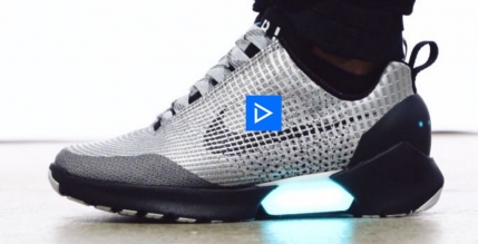 Nike lanseaza pantofii care se incheie singuri