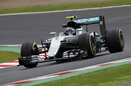 Nico Rosberg in pole position la Suzuka