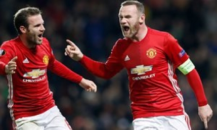 Rooney, cel mai bun marcator din istoria lui Manchester United in cupele europene