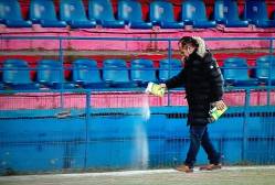 Abandon in Liga 1! Pandurii au refuzat sa mai joace la Targu Mures din cauza terenului inghetat