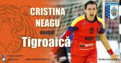 Cristina Neagu a semnat cu CSM Bucuresti