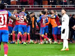 Steaua invinge CFR Cluj si urca pe primul loc provizoriu